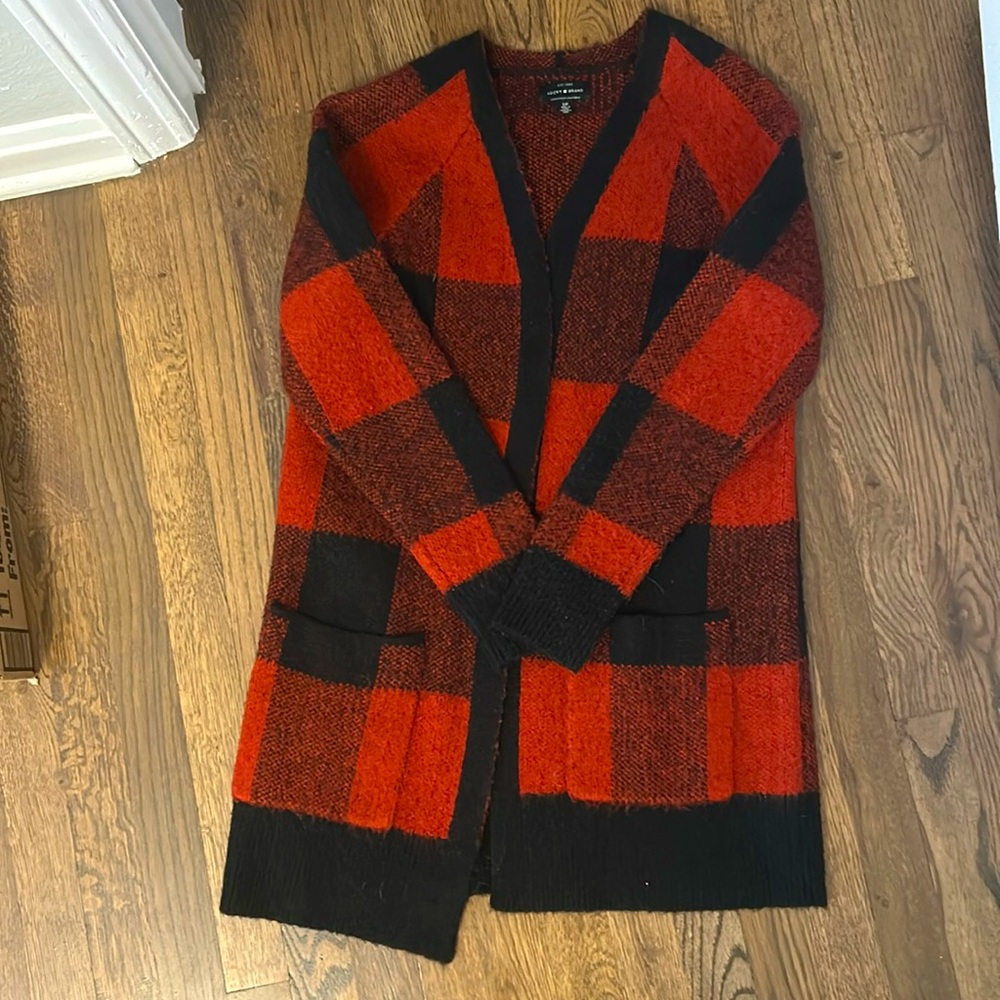 Buffalo Check Cardigan